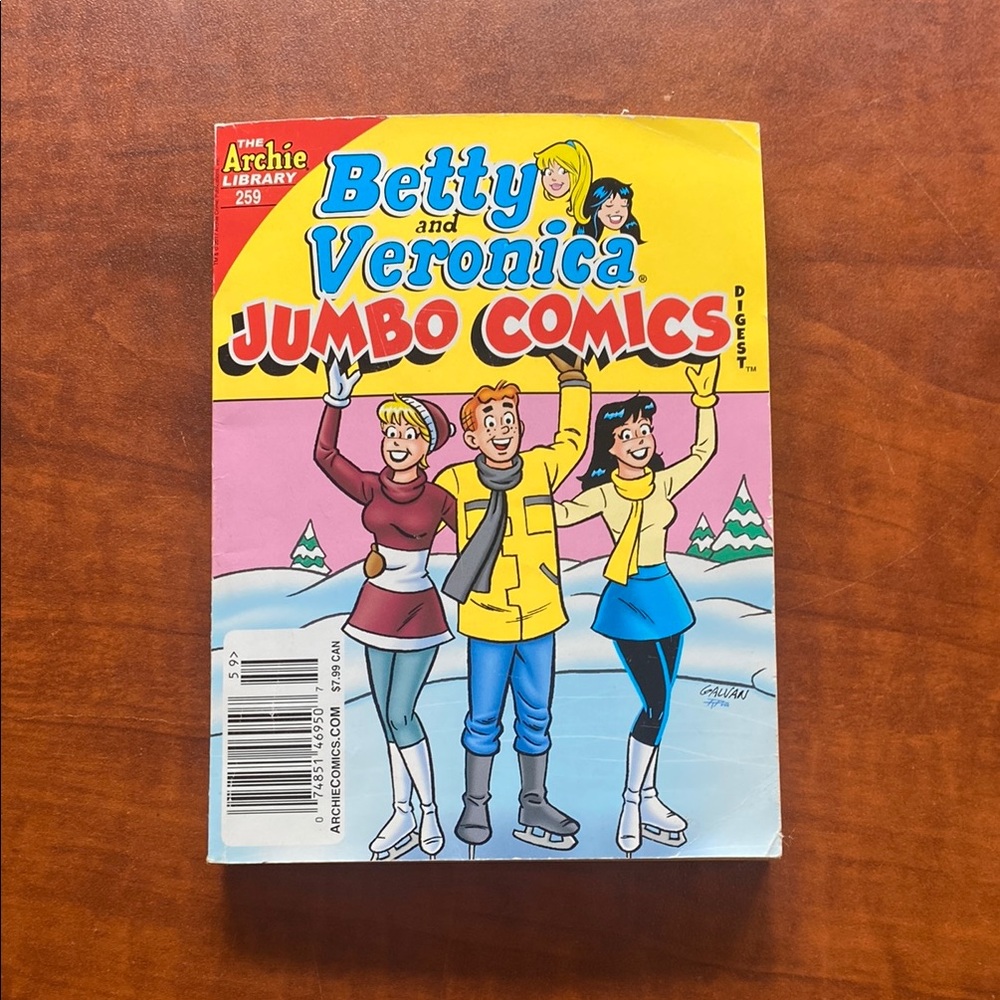 Betty and Veronica Jumbo Comics Digest - The Archie Library 259